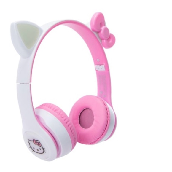 NIB Bluetooth® Hello Kitty® Wireless Light Up Headphones - Picture 2 of 6
